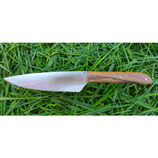 Couteau de chef artisanal 30 cm – modèle proposé au stage coutellerie individuel – Coutellerie Bermudes