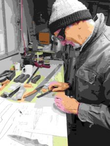 Ambiance d’atelier artisanal près d’Annecy, en Haute-Savoie