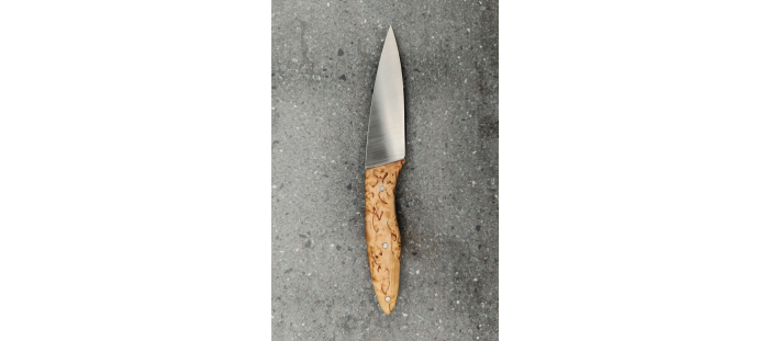 N°4 | Couteau d’office et table | Bouleau madré