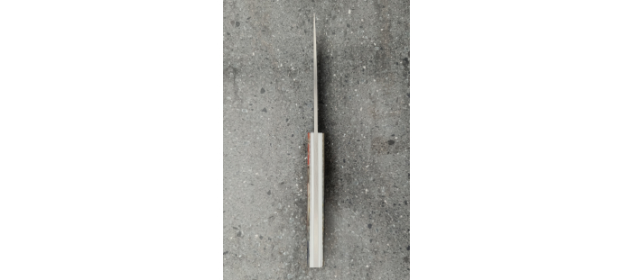 N°2 | Couteau de table 21 cm | Ski recyclé, Corian® et titane