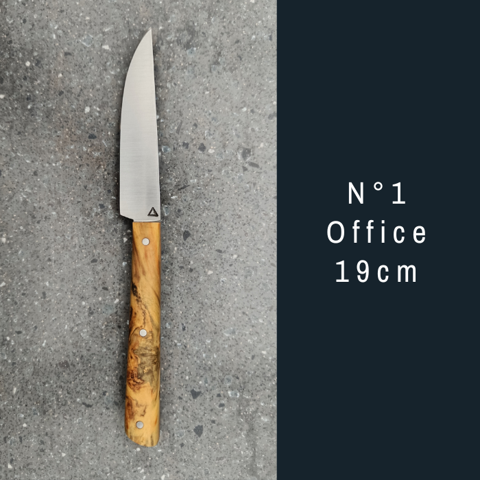 Couteau artisanal N°1 office 19 cm – Coutellerie Bermudes