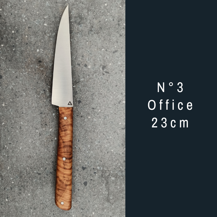 Couteau artisanal N°3 office 23 cm – Coutellerie Bermudes