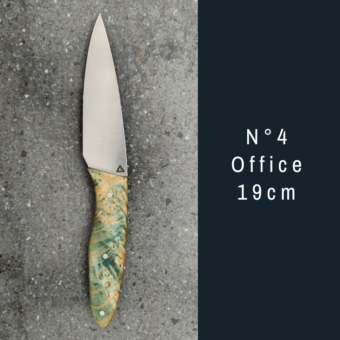 Couteau artisanal N°4 office et table 19 cm – Coutellerie Bermudes
