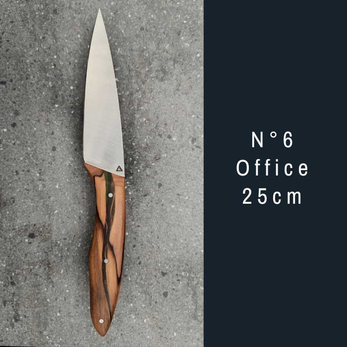 Couteau artisanal N°6 office 25 cm – Coutellerie Bermudes