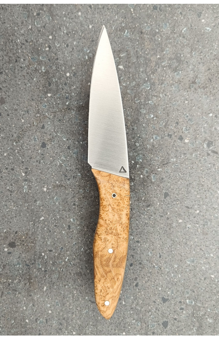 N°4 | Couteau d’office | Broussin de frêne & carbone